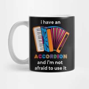 Funny Accordion Mug